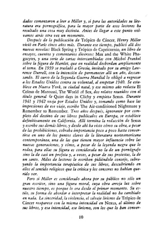 Miller henry   primavera negra