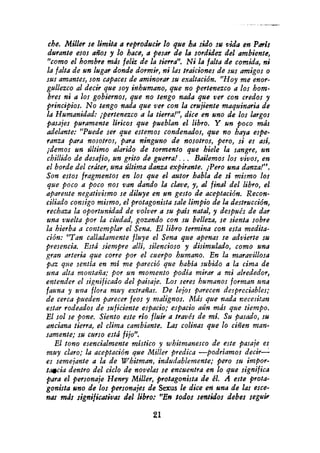 Miller henry   primavera negra