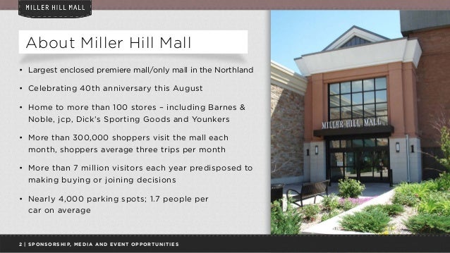 Miller Hill Mall S Presentation To Umd