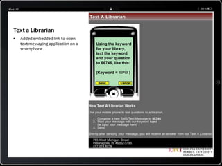 Connect users to second-party mobile resources and apps