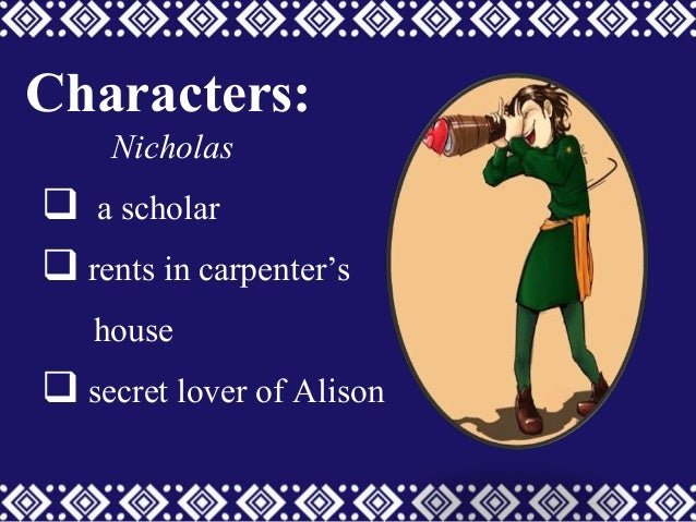 'The Miller's Tale' - Geoffrey Chaucer - Character Analysis - Absolon