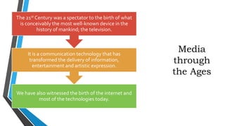 The Evolution of Traditional to New Media | PPTX