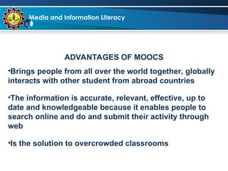 MIL LESSON 2 MASSIVE OPEN ONLINE MEDIA AND INFO TECH | PPT