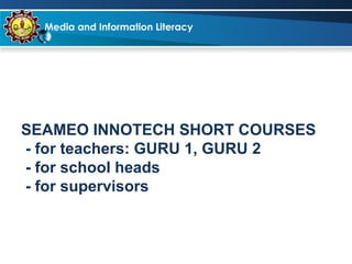 MIL LESSON 2 MASSIVE OPEN ONLINE MEDIA AND INFO TECH | PPT