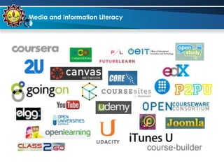 MIL LESSON 2 MASSIVE OPEN ONLINE MEDIA AND INFO TECH | PPT