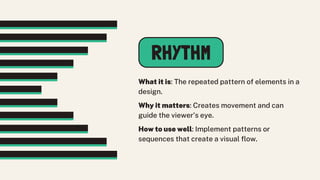 Rhythm In Advertising Comprehensive Guide to the 16 Principles of Design for Effective Visual ...