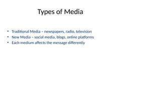 Understanding Media and Information Literacy: How Media Shapes ...
