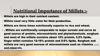 Important Millets millets-1.pptx