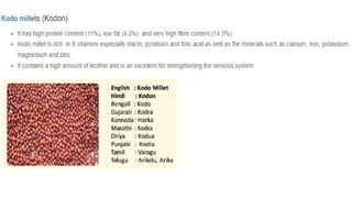 Millets.pptx types of millet introduced of millet | PPTX