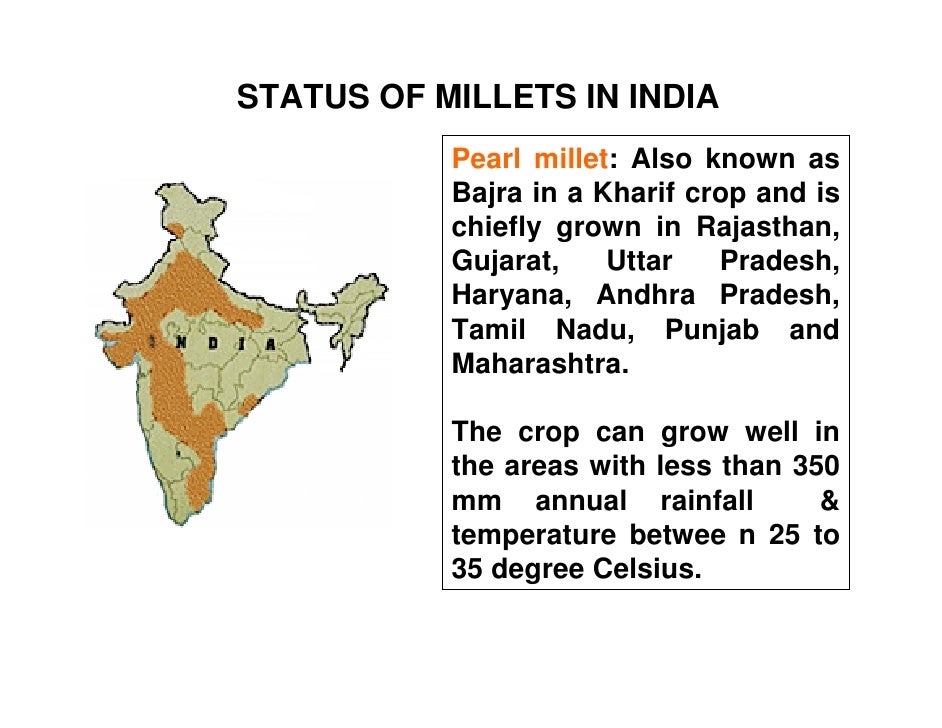 Millets For Scientific Research & Food Security