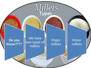 Millets - A super food or Diet Fad Tawheed Parvaiz Bhat | PPTX