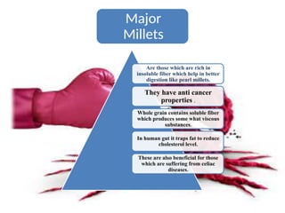 Millets - A super food or Diet Fad Tawheed Parvaiz Bhat | PPTX