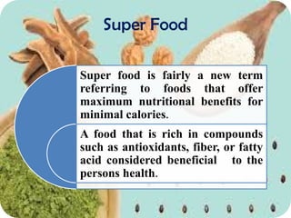 Millets - A super food or Diet Fad Tawheed Parvaiz Bhat | PPTX