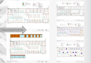 Working Drawings Of Fourth Floor
 