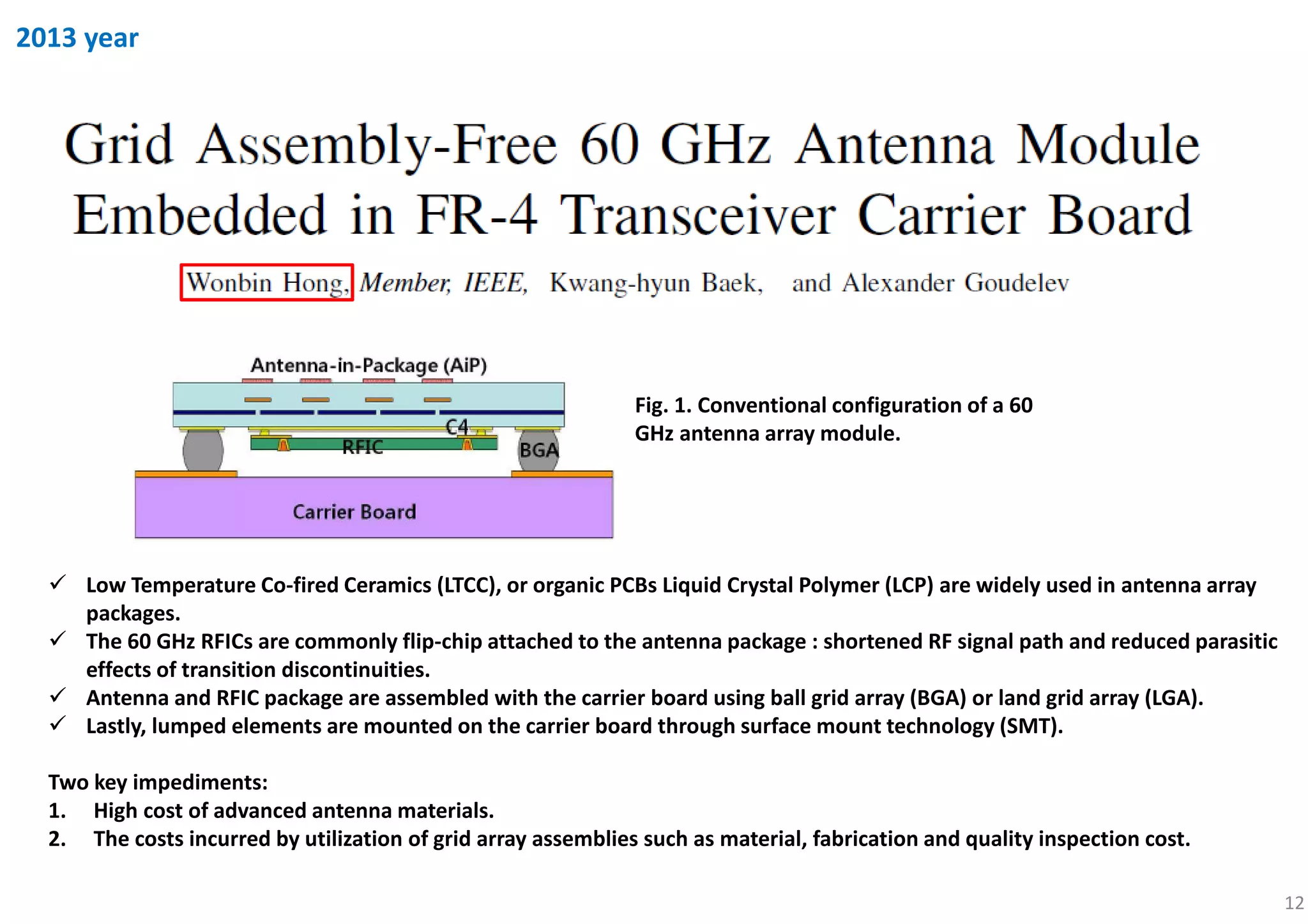 Millimeter wave 5G antennas for smartphones | PDF