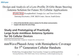 Millimeter wave 5G antennas for smartphones | PDF