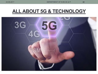 Millimeter wave technology in 5g | PPTX