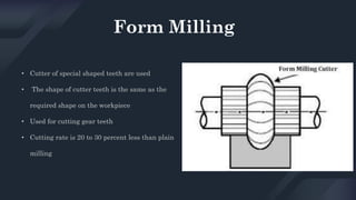 Milling machine milling machine manufacturing practices IIT | PDF