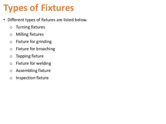 milling fixture