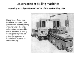 Milling Machine power point presentation | PPT