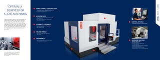 MILLING SPINDLE
/ 
High speeds or high torque depending on
requirements
flexibility  stability
/ 
For all milling and mill...
