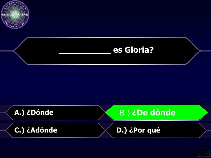 Million spanish 1