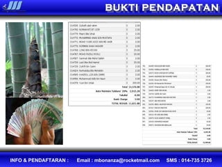 BUKTI PENDAPATAN 