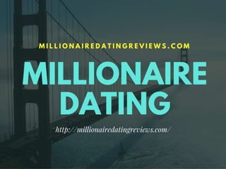 Millionaire Dating Sites Reviews | Millionaire Match Maker