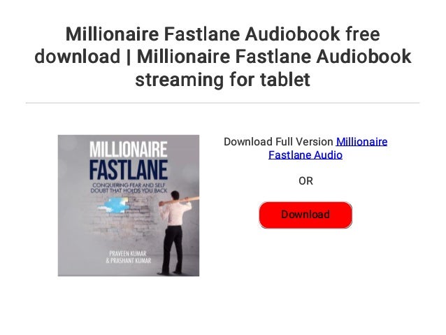 the millionaire fastlane audiobook free download the millionaire fastlane audiobook free download