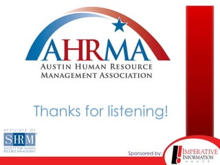 Thanks for listening!

              Sponsored by:
 