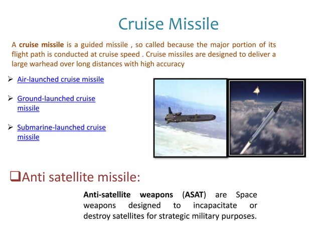 Millitary rockets and missiles | PPTX