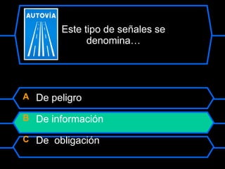 Juego de  EDUCACION VIAL