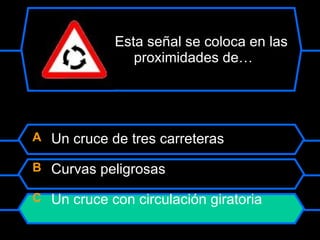 Juego de  EDUCACION VIAL