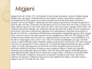Millosh Gjergj Nikolla