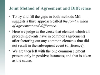 Mills methods Philosophy | PPT