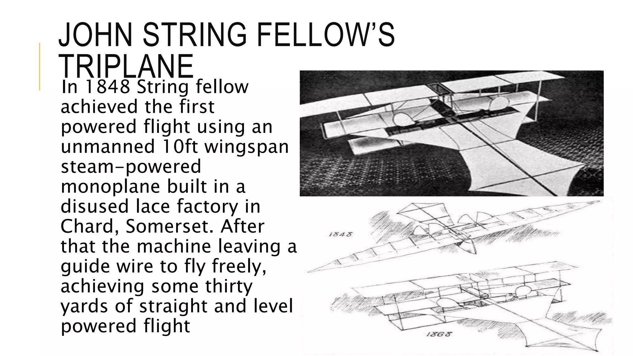 AIRPLANE HISTORY | PPTX