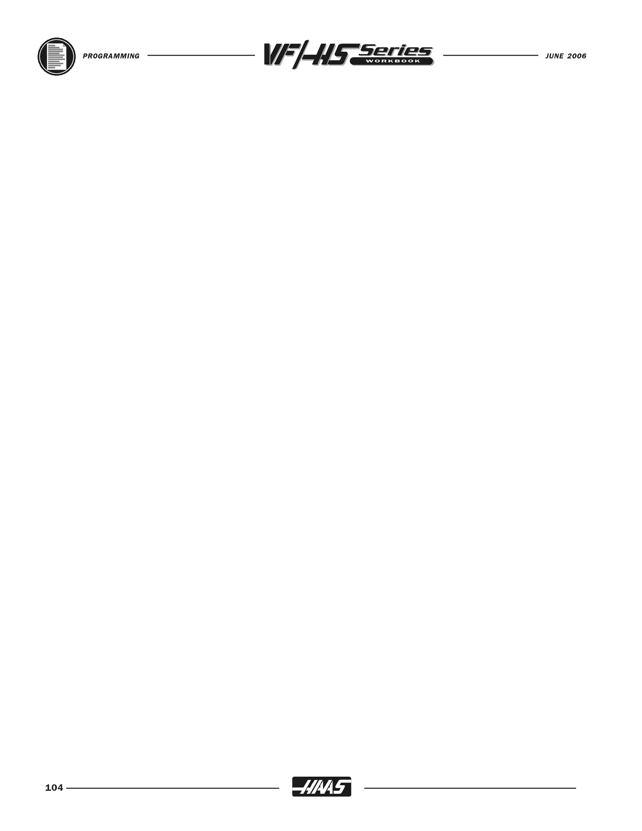 PROGRAMMING   JUNE 2006




104
 