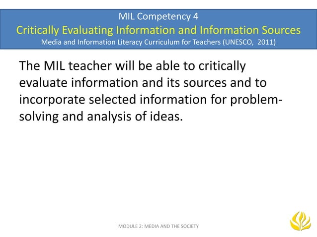 MIL module 2 | PDF | Education industry | Industries