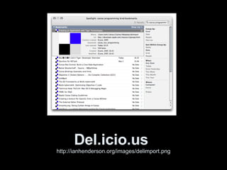 Del.icio.us   http://ianhenderson.org/images/delimport.png 