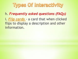 Interactive Faqs Manipulatives/Interactive Media Information | PPTX