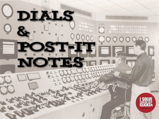 Dials
&
Post-it
Notes
 