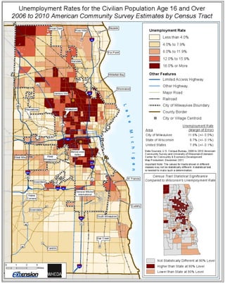 Milwaukee unemployment census