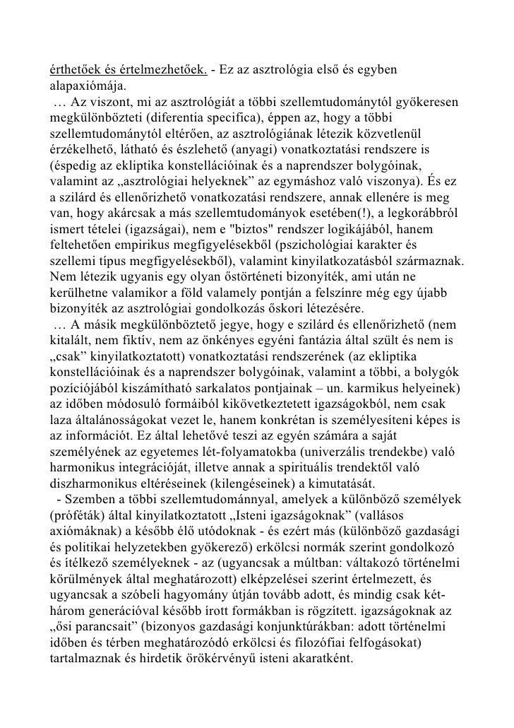 Asztrológiai találat pontok