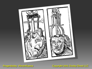 @rogerdooley #brainfluence   Copyright 2013, Dooley Direct LLC
 