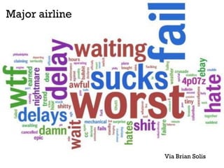 Major airline
                             vi




                                                Via Brian Solis
@rogerdooley #brainfluence        Copyright 2013, Dooley Direct LLC
 