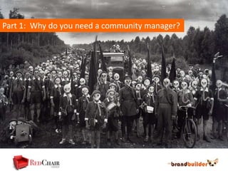 Part 1: Why do you need a community manager?
 