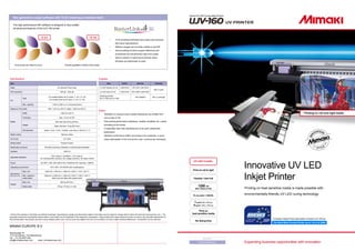 Mimaki ujv 160 uv led