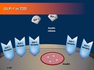 GLP-1 in T2D
 