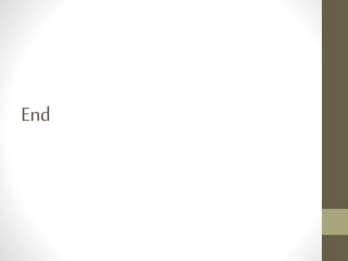 End
 