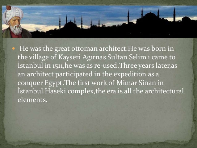 Mimar Sinan Wikipedia